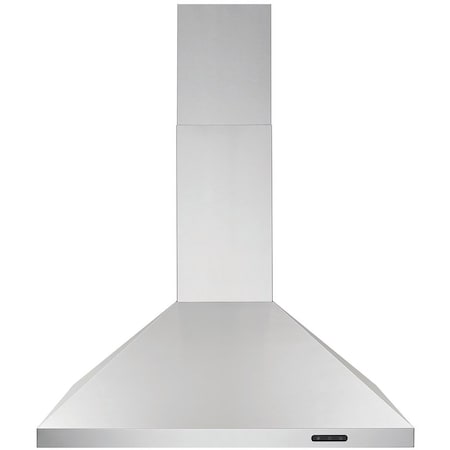 Broan-Nutone Elite EW48 Series 30-Inch Pyramidal Chimney Range Hood with Quiet 460 CFM Blower EW4830SS